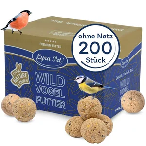 Lyra Pet 200 Stk. Lyra Pet® Meisenknödel ohne Netz à 90 g = 18 kg Voge... günstig