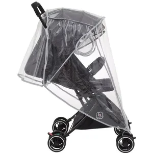BabyGo Kinderwagen-Regenschutzhülle Regenschutz, für Kinderwagen, durc...