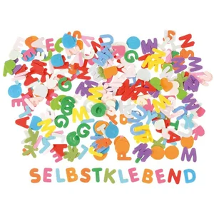 EDUPLAY Experimentierkasten Filzbuchstaben, 3 cm, 1 mm stark, Polyeste...
