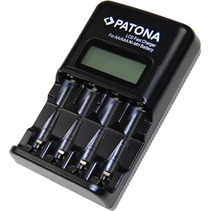 PATONA - Schnell-Ladegerät Mignon AA / Micro AAA Akkus LCD-Display günstig