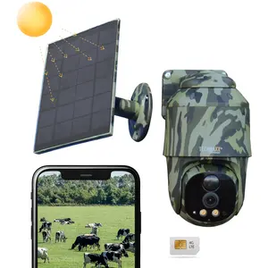 Technaxx 4G PT Dome Outdoor-Sicherheitskamera TX-290 mit 5W Solarpanel...