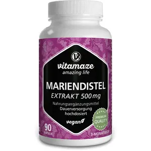 vitamaze Mariendistel 500 mg Extrakt Kapseln, 90 St. Kapseln günstig