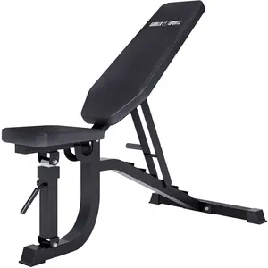 GORILLA SPORTS® Hantelbank - 7-Fach Rückenlehne/ 5-Fach Sitz Verstellb... günstig