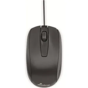 MediaRange MROS211, Beidhändig, Optisch, USB Typ-A, 1000 DPI