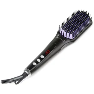 AILORIA Glätteisen FLAWLESS Ionische Haarglättungsbürste  Keramik-Besc...