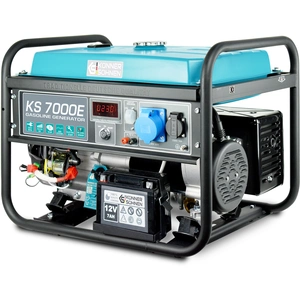 KS 7000E Stromerzeuger Strom generator Benzin Notstromaggregat 5.5 kW
