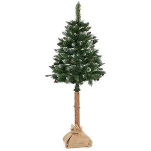 Moritz Künstlicher Weihnachtsbaum 180 cm auf Stamm mit Schnee, Nordman...