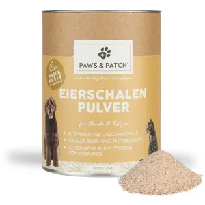 PAWS&PATCH EIERSCHALEN Pulver  für Hunde und Katzen 500 g