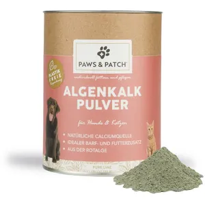 PAWS&PATCH ALGENKALK Pulver für Hunde und Katzen 250 g