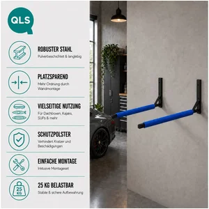 QLS Dachbox-Halterung WSB, (bis 32,50 Zoll, Set, aus Stahl mit Schaum ... günstig