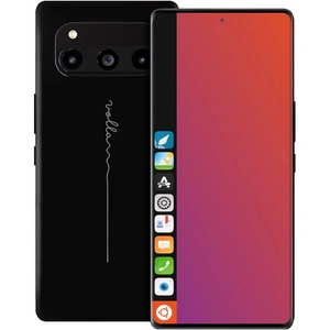 Volla Phone Quintus Linux-Smartphone mit UbuntuTouch in schwarz