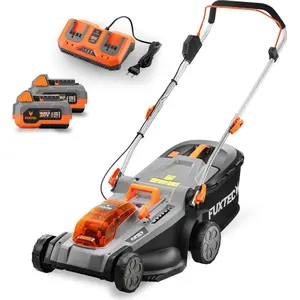 FUXTEC 40V Akku Rasenmäher FX-E2RM37SET - 37cm Schnittbreite | 15Kg | ...