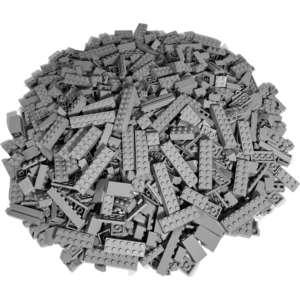 LEGO gemischte hellgraue Steine günstig