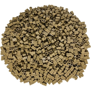 LEGO® 1x2 Mauersteine Bausteine Dunkelbeige - 98283 NEU! Menge 500x günstig