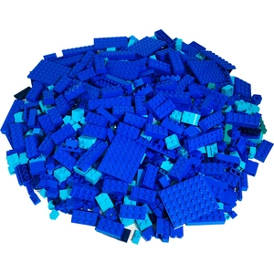 LEGO® Steine Sondersteine Gemischt Blau NEU! Menge 50x Jede Mischung individuell zusammengestellt günstig