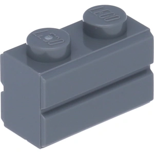 LEGO® 1x2 Mauersteine Hochsteine Dunkelgrau - 98283 ! Menge 50x