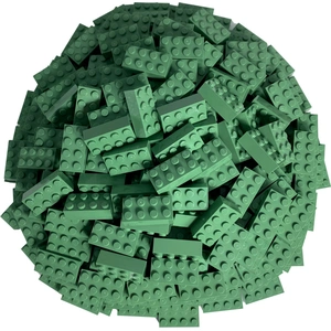 LEGO® 2x4 Steine Bausteine Sandgrün - 3001 NEU! Menge 250x