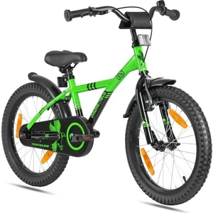 Prometheus 18 Zoll Kinderfahrrad ab 5-6 Jahre in Grün & Schwarz Jungen Mädchen mit Rücktrittbremse günstig