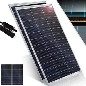 KESSER® Solarpanel Monokristallin Solarmodul Solarpanel - 18 V für 12 ...
