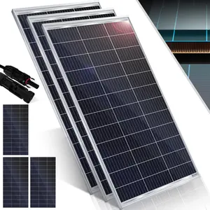 KESSER® Solarpanel Monokristallin Solarmodul Solarpanel - 18 V für 12 ...
