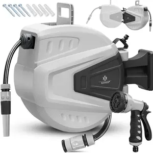 KESSER® Schlauchtrommel Wasserschlauchtrommel Automatik 180°, Wandhalt... günstig