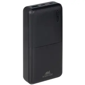 Rivacase POWER BANK USB 20000MAH / Black VA2571 (20000 mAh, 74 Wh), Powerbank, Schwarz günstig