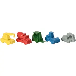 Eduplay Baufahrzeuge Zählspiel Lernspielzeug bunt