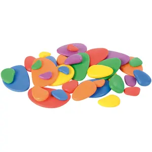 Eduplay Lernspielzeug Rainbow pebbles - bunte Spielsteine für Kinder