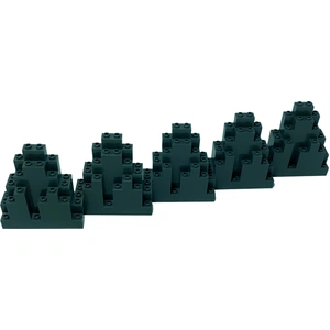 LEGO® 3x8x7 Felsen Felsplatte LURP Berg Dunkelgrau - 6083 NEU! Menge 1...