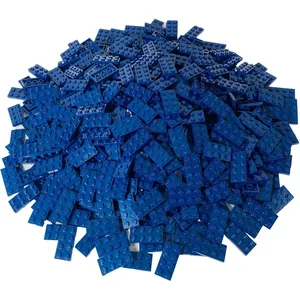 LEGO® 2x4 Platten Bauplatten Dunkelblau - 3020 NEU! Menge 50x