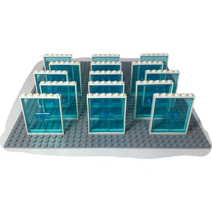 5x LEGO Türen 1x6x6, Weiß