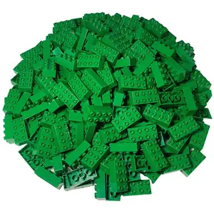 LEGO® DUPLO® 2x4 Steine Bausteine Grundbausteine Grün - 3011 NEU! Meng...