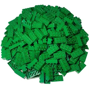 lego duplo brick 2x4 green