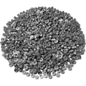 LEGO® 1x1 Rundplatten Platten Silber - 4073 NEU! Menge 100x