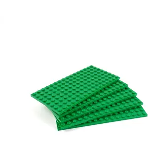 LEGO® 8x16 Platten Bauplatten Grün - 92438 NEU! Menge 5x