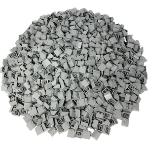 LEGO® 2x2 Dachsteine Dach Hellgrau für Dach - 3039 NEU! Menge 25x