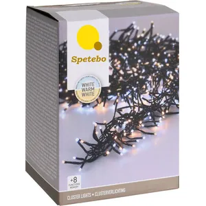 Büschel Lichterkette 3000 LED - kalt und warm weiße LED / 22 m