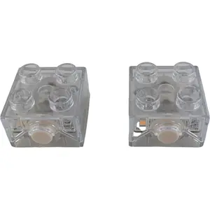 LEGO® DUPLO® 2x2 Blinklicht   2 Stück | Leuchtstein mit Sound & Lichtf...