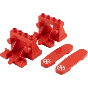 LEGO® DUPLO® Eisenbahn Zubehör 2 Prellböcke + 2 Stopp-Codesteine NEU! ...