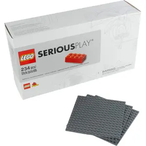 LEGO® SERIOUS PLAY Starterset mit 3 Bauplatten 16x16 (237 Teile)   Das...