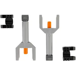 LEGO® Technic 2 x Linearantrieb Stellzylinder mit Halterung NEU! Teile...