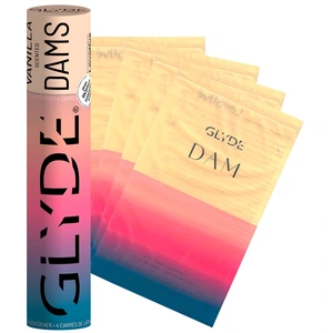 Lecktücher  GLYDE Dams Vanilla , 4 Stück günstig