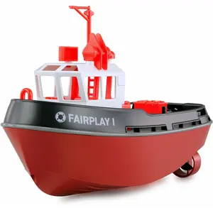 RC Schlepper Boot Fairplay I schwarz Ferngesteuertes Auto