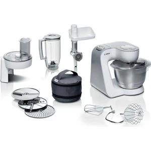 Bosch MUM58231, 3,9 l, Weiß, 3 Disks, Edelstahl, Kunststoff, Edelstahl...