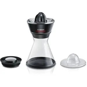 Bosch MCP72GPB Zitronenpresse Kunststoff Edelstahl Schwarz Transparent günstig