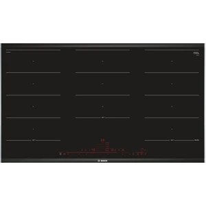 Bosch Serie 8 PXX975DC1E, Schwarz, Edelstahl, Integriert, Zonen-Indukt...