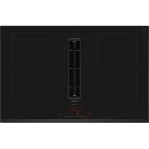 Siemens iQ500 ED851HQ26M, Schwarz, Integriert, 80 cm, Zonen-Induktions...