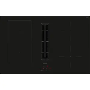 Siemens iQ500 ED811BS16E, Schwarz, Integriert, 80 cm, Zonen-Induktions...