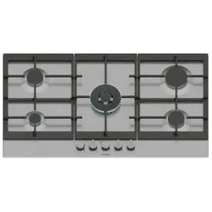 Siemens iQ500 EC9A5RI90, Edelstahl, Integriert, 90 cm, Gaskochfeld, Ed...