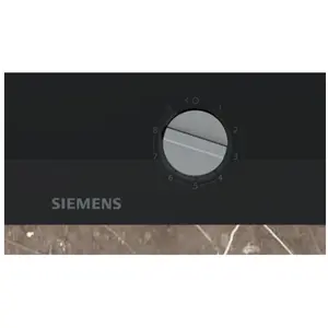 Siemens iQ700 ER3A6AI10, Schwarz, Integriert, 30 cm, Gaskochfeld, Glas...